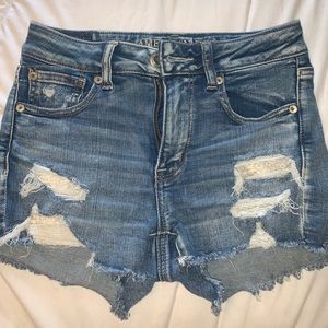 american eagle jean shorts